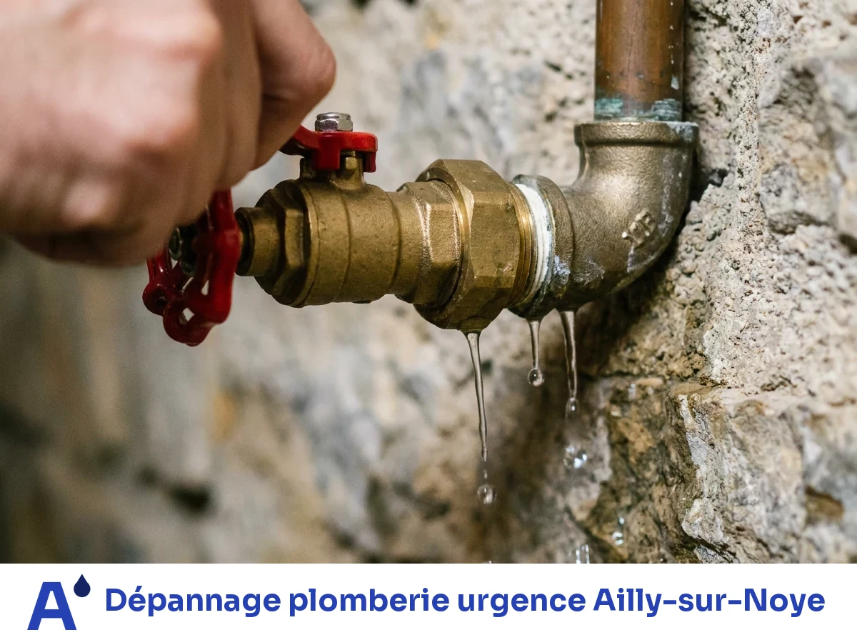 Dépannage plomberie urgence à Ailly-sur-Noye