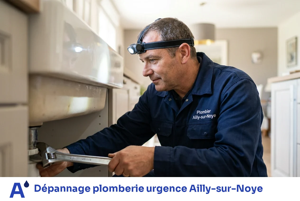 Dépannage plomberie urgence à Ailly-sur-Noye