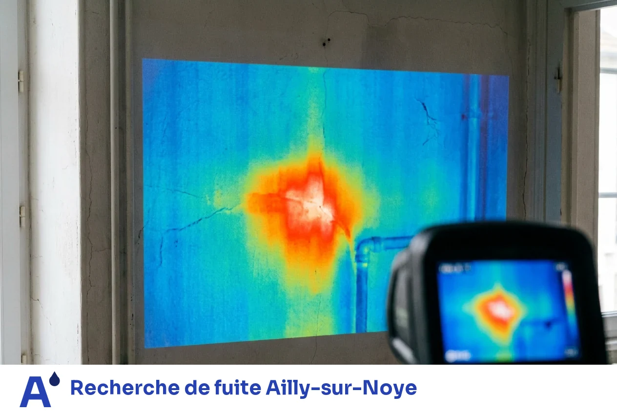 Recherche de fuite à Ailly-sur-Noye
