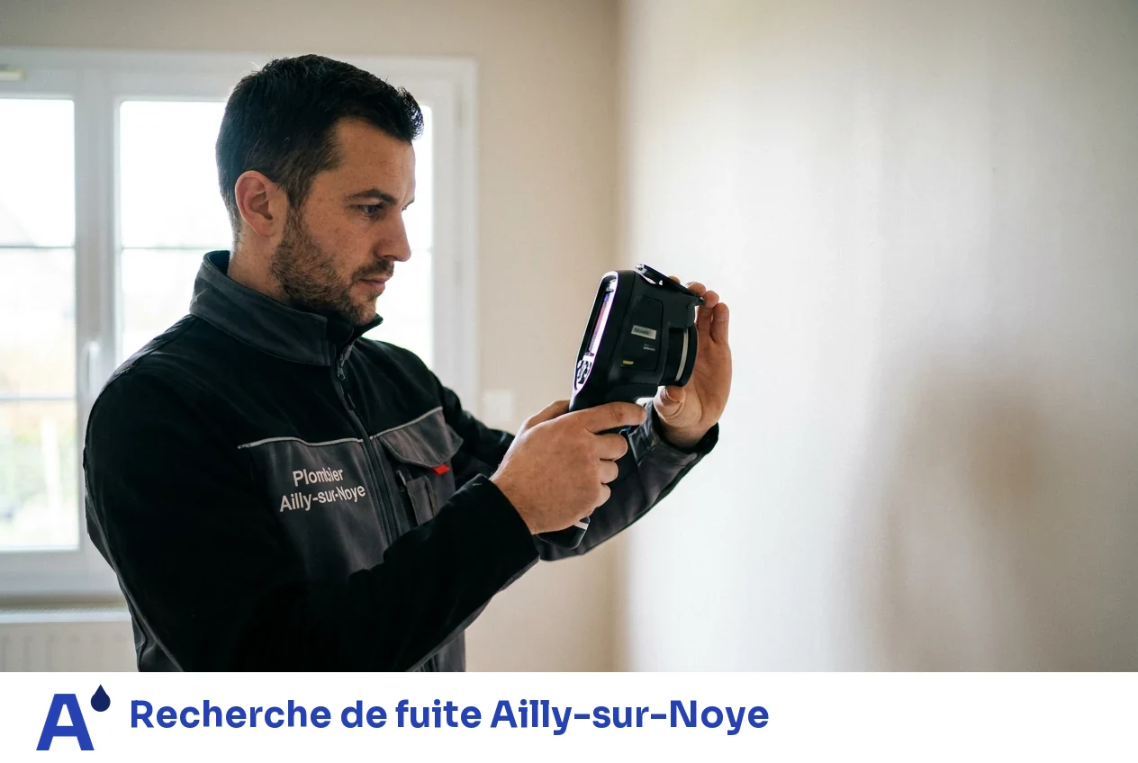 Recherche de fuite à Ailly-sur-Noye