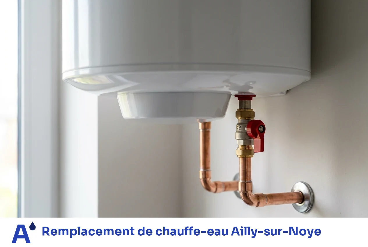 Remplacement de chauffe-eau à Ailly-sur-Noye