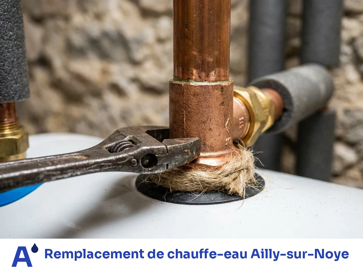 Remplacement de chauffe-eau à Ailly-sur-Noye