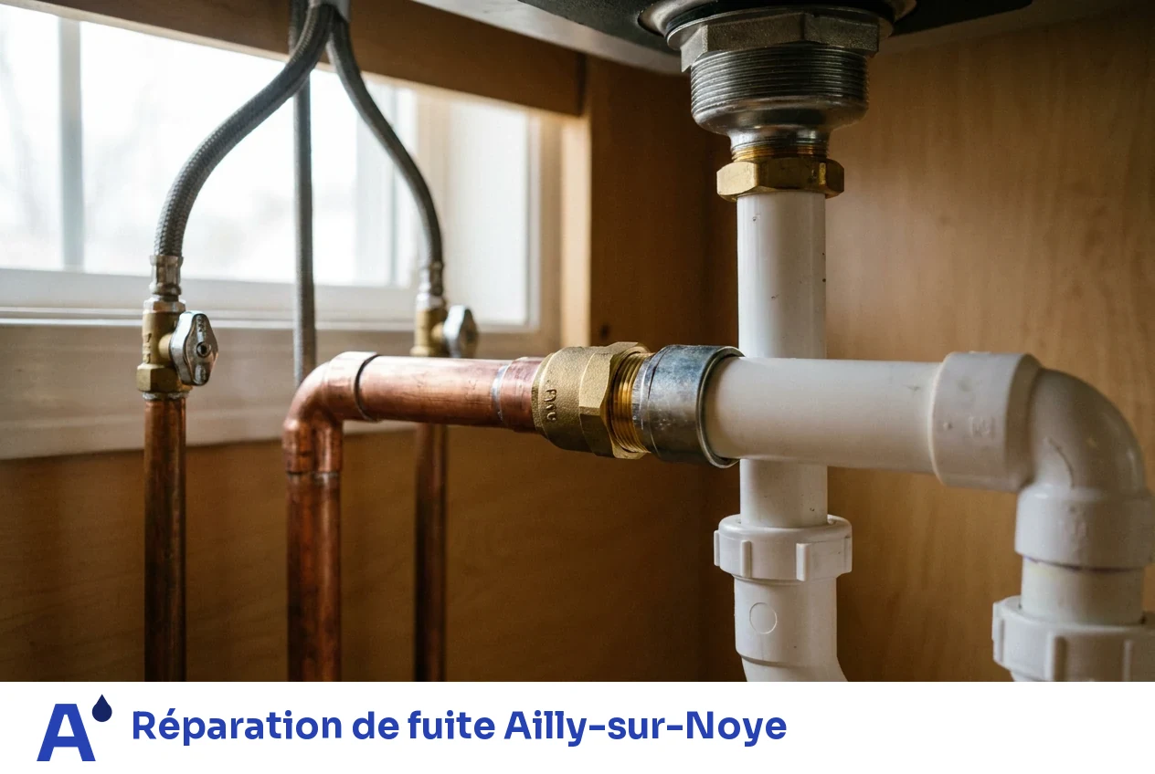 Réparation de fuite à Ailly-sur-Noye