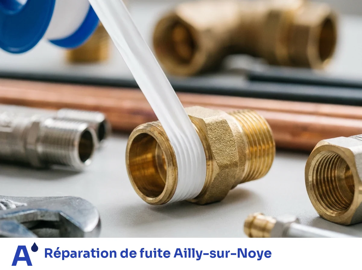Réparation de fuite à Ailly-sur-Noye